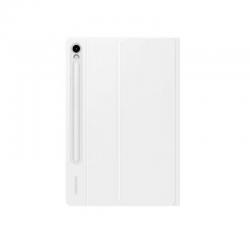 Funda con teclado Samsung Book Cover EF-DX725 para Galaxy Tab S9, S9 FE (blanco)