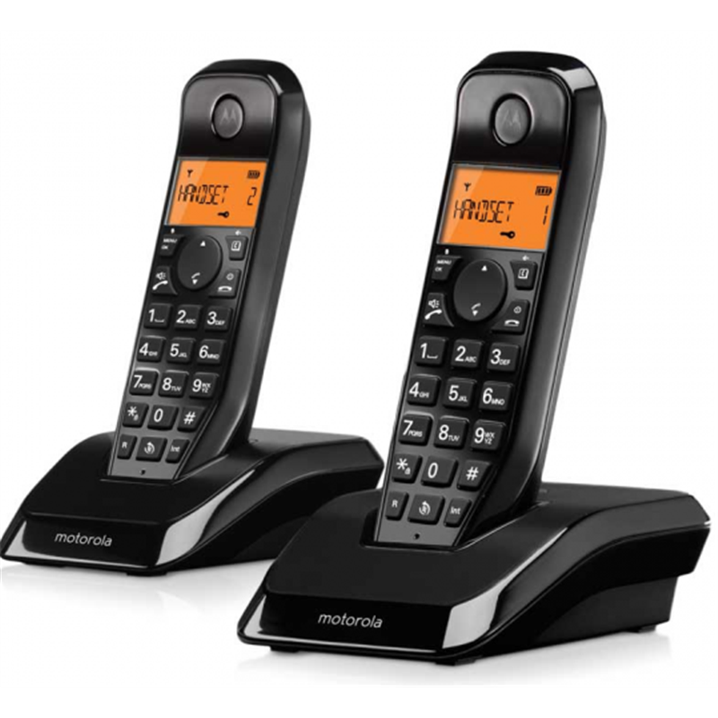 TELEFONO INALAMBRICO MOTOROLA S12 STARTAC DUO Blanco/BLACK