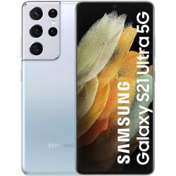 Samsung Galaxy S21 Ultra G998 5G 12GB 128GB Dual Sim Plata