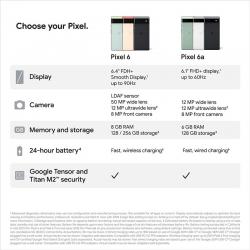 Google Pixel 6a 5G 6GB/128GB Dual Sim Blanco