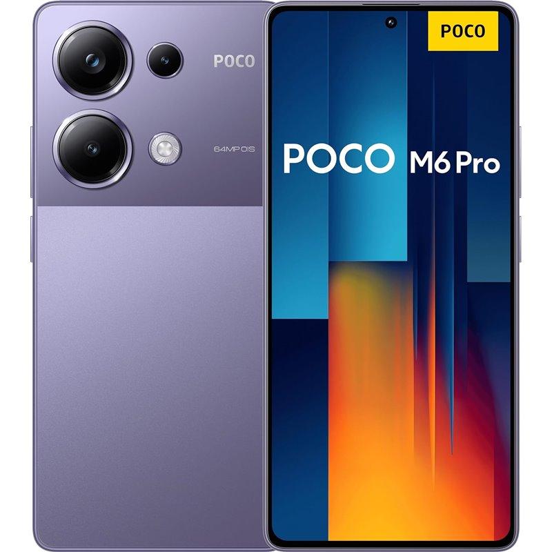 POCO M6 Pro 12GB+512GB Purple SIMフリー Amazon.com: Xiaomi Poco M6 Pro 4G LTE (512GB + 12GB) 64MP