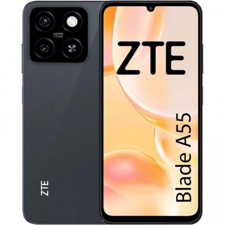 ZTE ブレードA55 Blackview BV6200 専用 Blade A55 Android Cell Phone (Black/4GB+128GB/Dual SIM