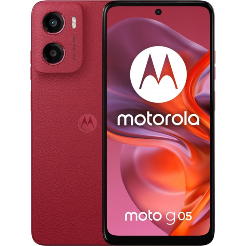 Motorola Moto G05 4G 4GB 128GB Dual Sim Red | CSmobiles