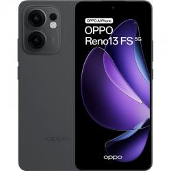 OPPO Reno13 FS, 5G Smartphone con IA, 12 GB/512GB, 6.67 120Hz AMOLED 50MP IP69 5,800mAh 45W, Gris
