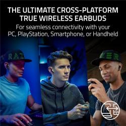 Razer Hammerhead Pro Hyperspeed Auriculares True Wireless Stereo (tws) Dentro De Oído Juego Bluetooth Negro