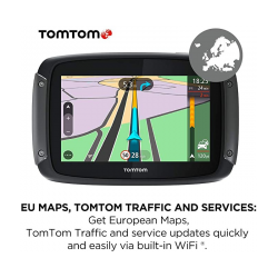 NAVEGADOR GPS TOMTOM RIDER 500 4.3" WIFI BLACK