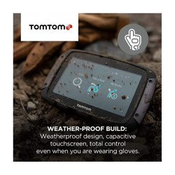 NAVEGADOR GPS TOMTOM RIDER 500 4.3" WIFI BLACK