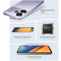 Xiaomi Poco M6 4G 8GB 256GB Dual Sim Silver | CSmobiles | CSmobiles