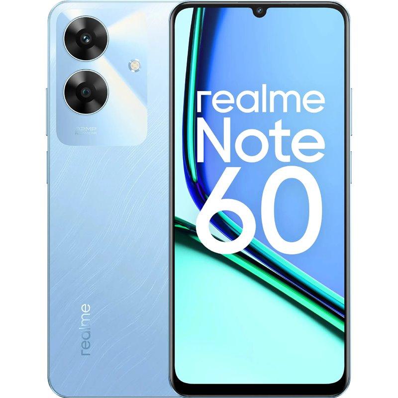 realme Note 60 4GB/128G ブルー Realme Note 60 4GB 128GB, Dual Sim Smartphone with 6.74 display