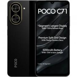 Xiaomi Poco C71 64GB 3GB, Dual Sim, Black | CSmobiles