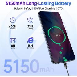 OUKITEL C65 Pro, 24GB+256/1TB, 6.7 HD+ 90Hz Display, 5150mAh, 50+