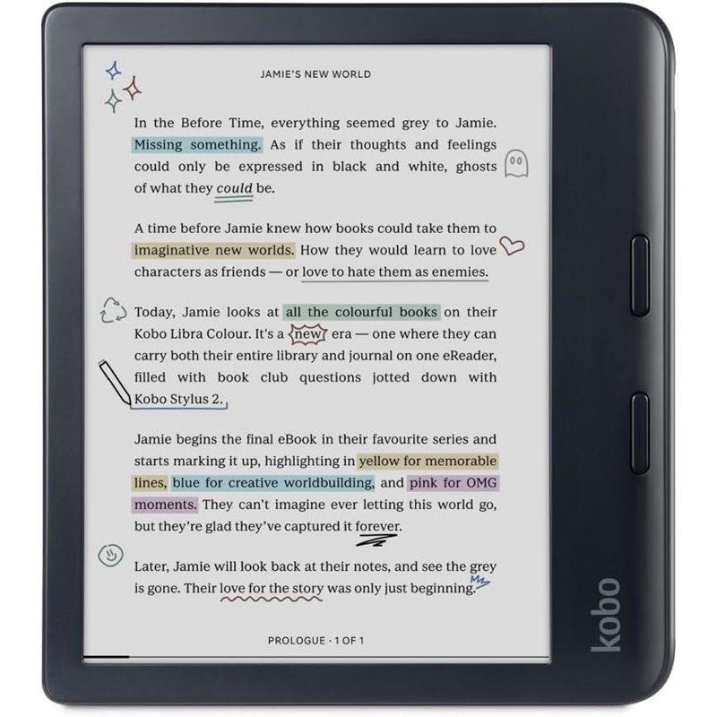 Rakuten Kobo Libra Color 32GB Wifi Black | CSmobiles