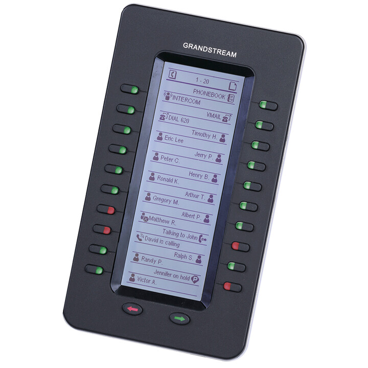 Grandstream Networks GXP2200EXT IP add-on module Black 20 buttons
