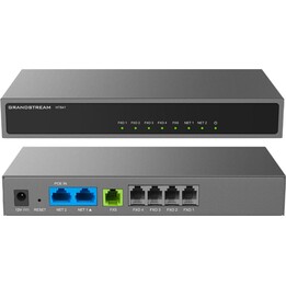 Grandstream SIP-ATA HandyTone HT841 con 1 puerto FXS y 4 puertos FXO