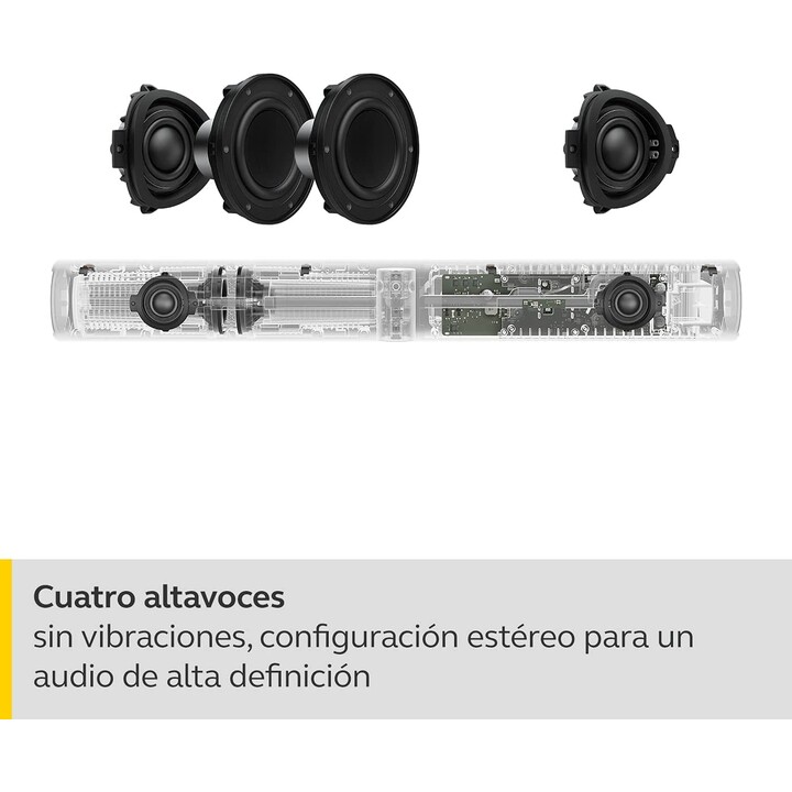 Barra video Jabra PanaCast 50 grigia (4K, altoparlanti, microfono, Ethernet, USB 2.0, Wi-Fi, USB-C)