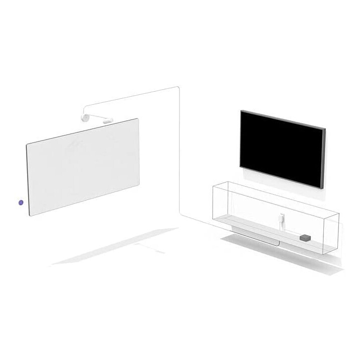Cámara para Pizarra de Conferencias Logitech Scribe/ 1080p/ Blanca