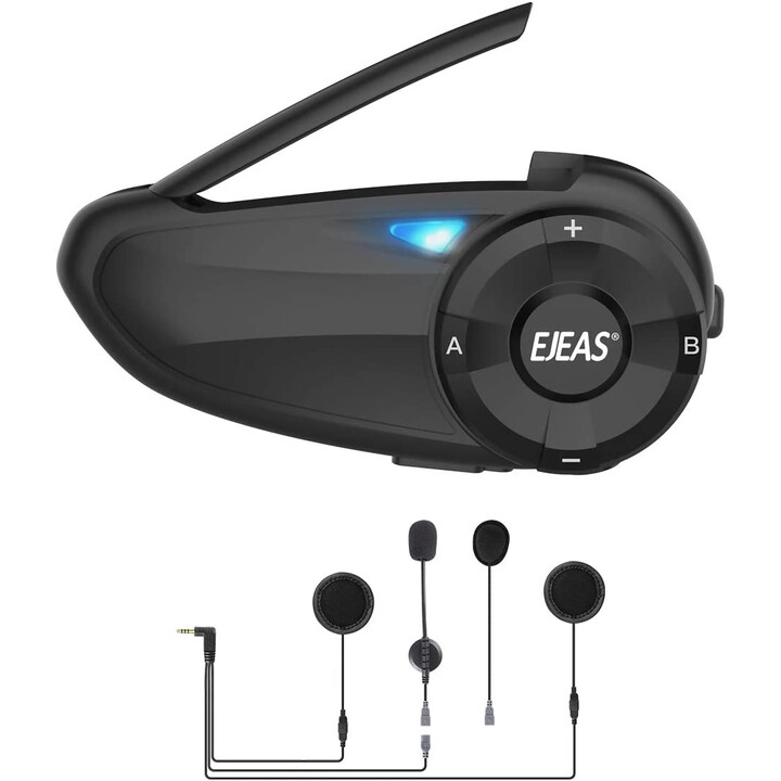 Intercomunicador para Moto EJEAS Q7 Inalámbricos Bluetooth 5.0 IP65