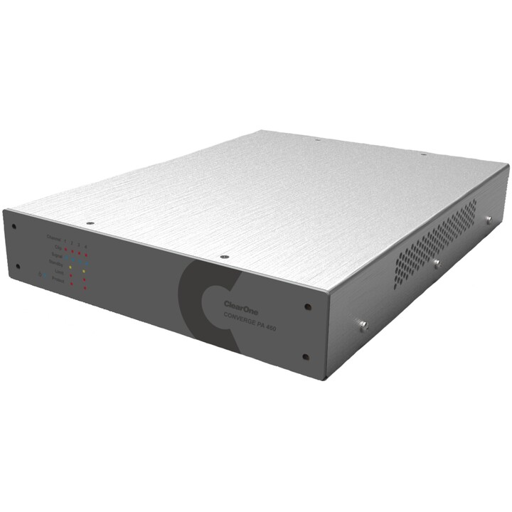 Clearone - Pro 4 Ch X 60 Watts Class-d Audio Power Amplifier, With 4 Ohm / 8 Ohm Mode Or 70v /100v Modes. Bridged I/o Supported