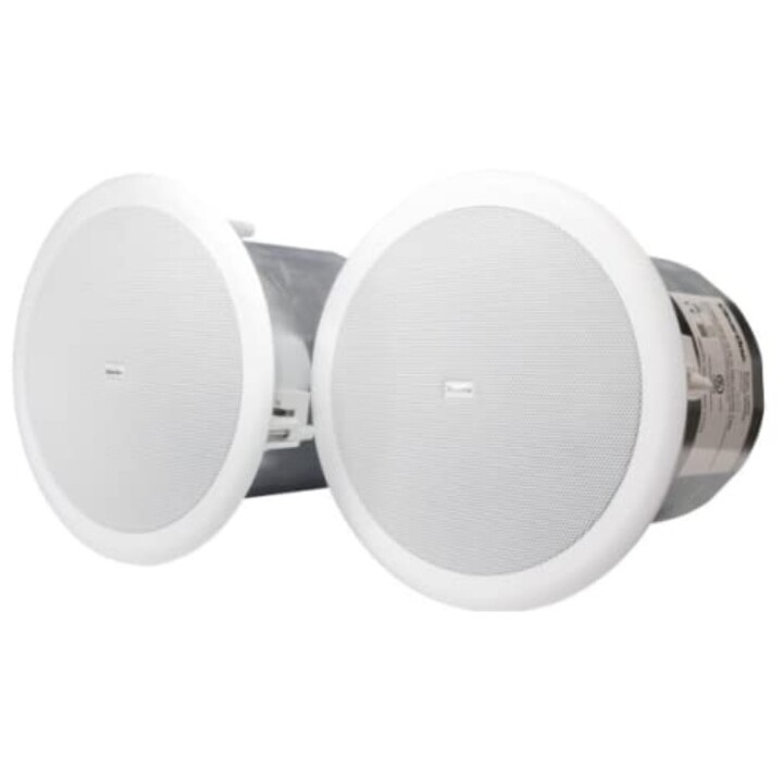 Clearone Ls6ct Lautsprecher, inkl. zwei 6 Deckenlautsprecher mit 8 Ohm oder 70/100 V Taps und Tile Bridge (910-151-001-01)