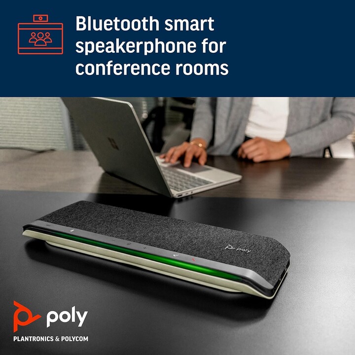 HP Poly Altavoz manos libres Poly Sync 60 con certificación para Microsoft Teams