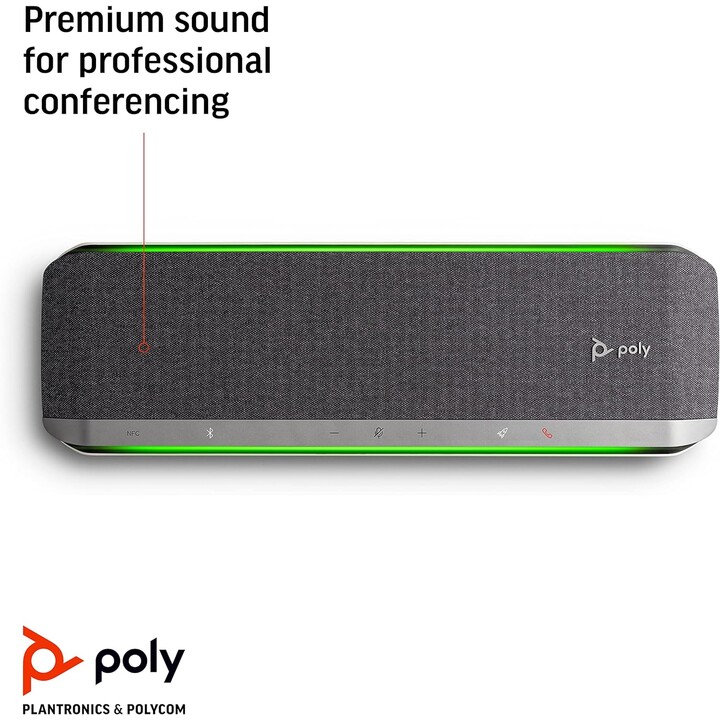 HP Poly Altavoz manos libres Poly Sync 60 con certificación para Microsoft Teams