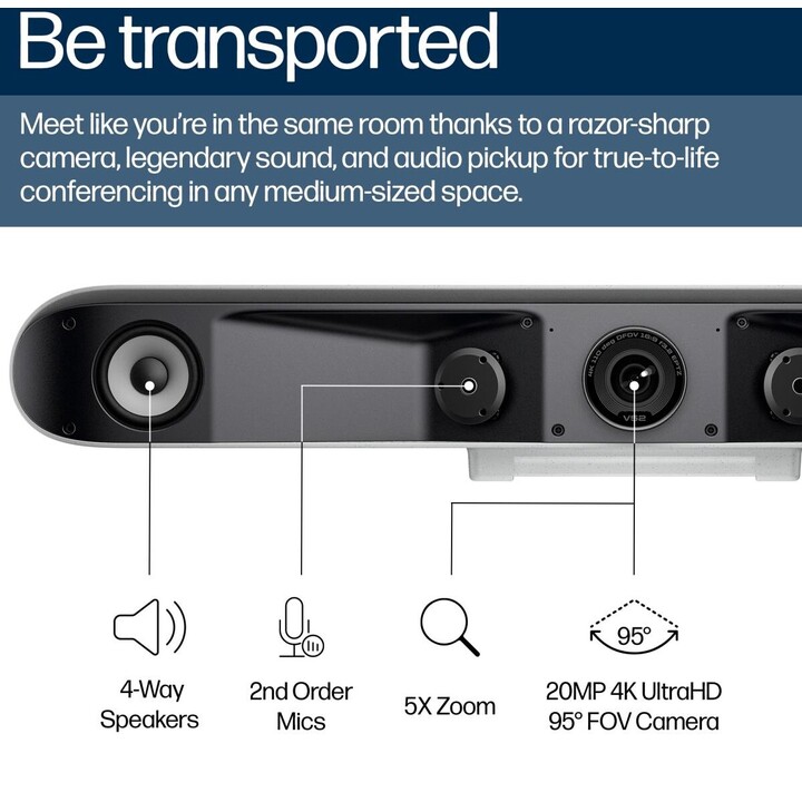 Poly Studio V52 Barra de vídeo USB