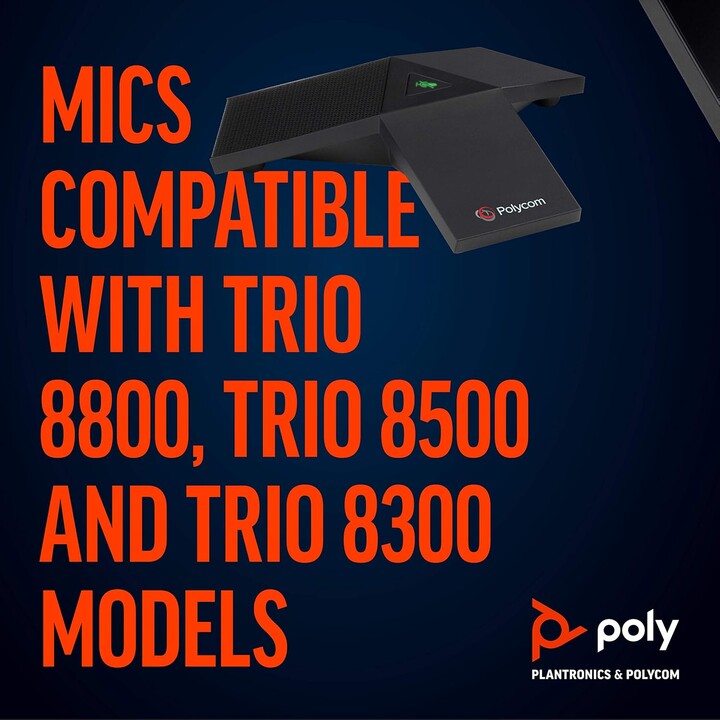 Poly Trio 8300/8800 2200-65790-001 Expansion Microphones