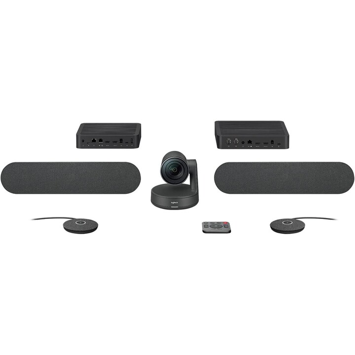 Sistema di videoconferenza Logitech Rally Plus/ Campo visivo 82º/ 4K
