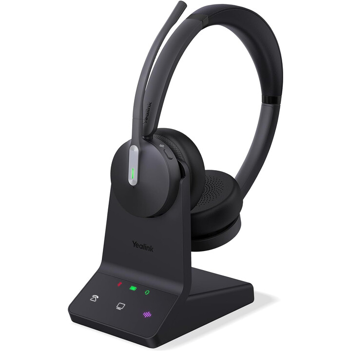 Auriculares inalámbricos híbridos DECT para equipos duales Yealink WH64