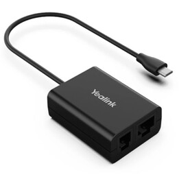 Adaptador para poder utilizar los auriculares inalámbricos Dect WH62 y WH63 en teléfonos de sobremesa de las marcas Unify/Mitel/