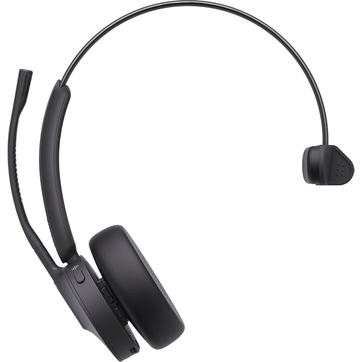 Yealink WH64 Hybrid Mono UC, auriculares con micrófono, tecnología híbrida, compatibilidad universal, diseño de un oído, USB