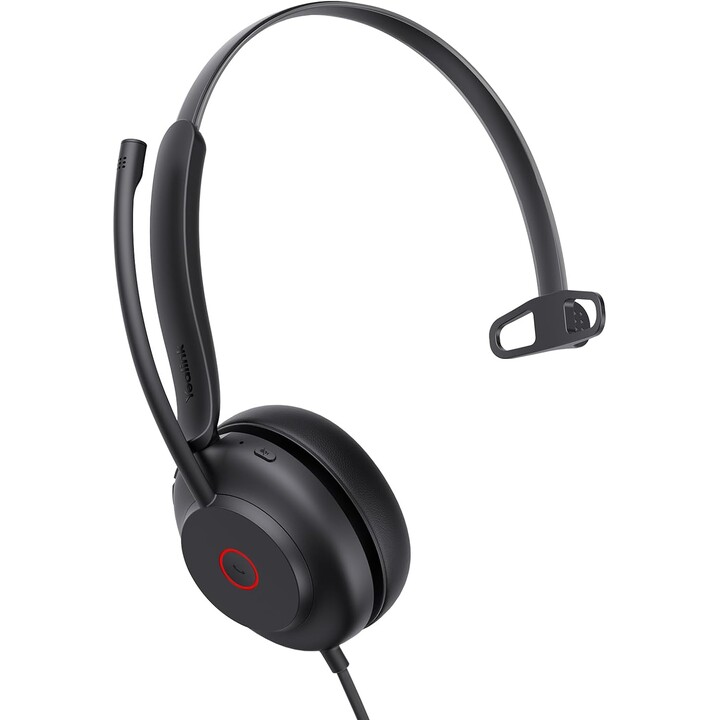 Yealink uh35 mono, auriculares, en el oído, cableado, USB