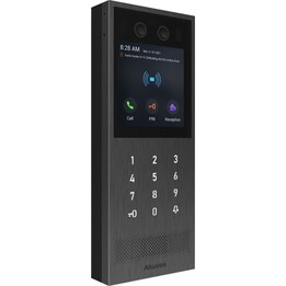 Kit Video-TFE X912S para pared, pantalla táctil grande, lector de tarjetas, color negro