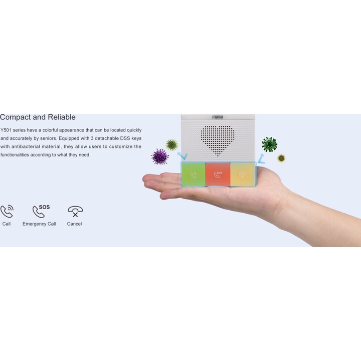 Fanvil Y501W SIP Healthcare Intercom