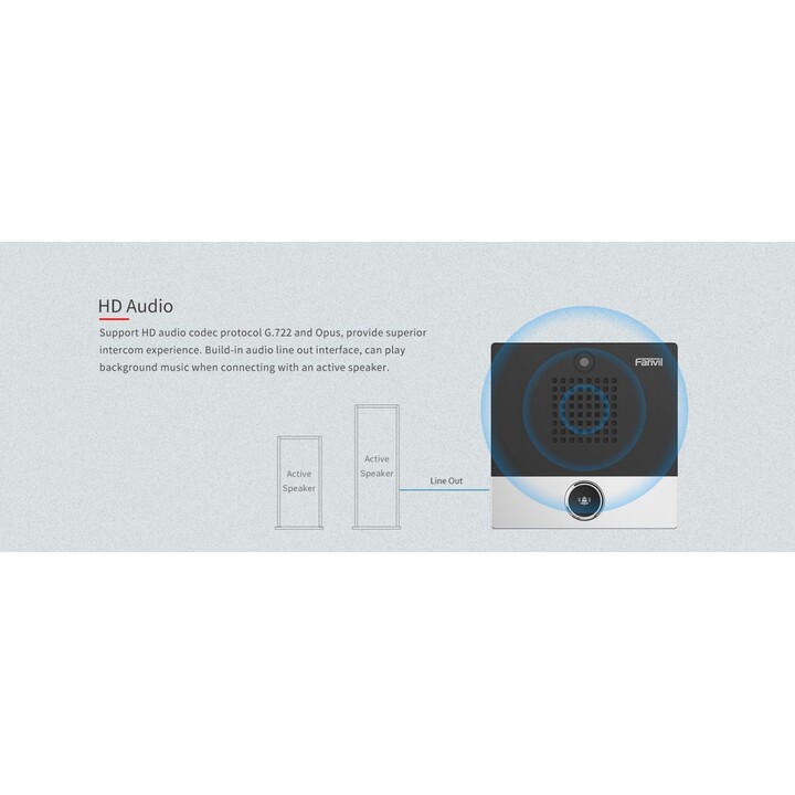 Fanvil i10SV SIP Audio/Video Intercom