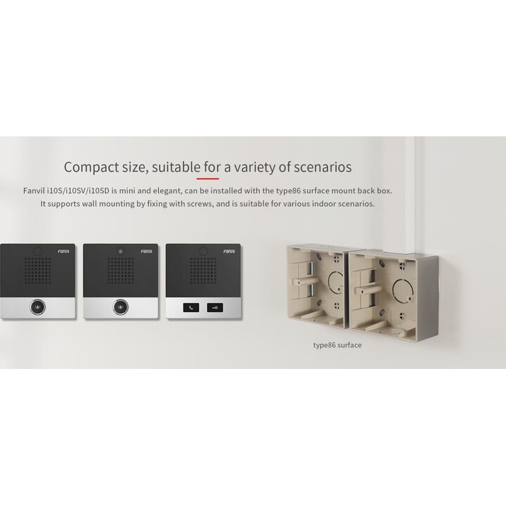 Fanvil i10SV SIP Audio/Video Intercom