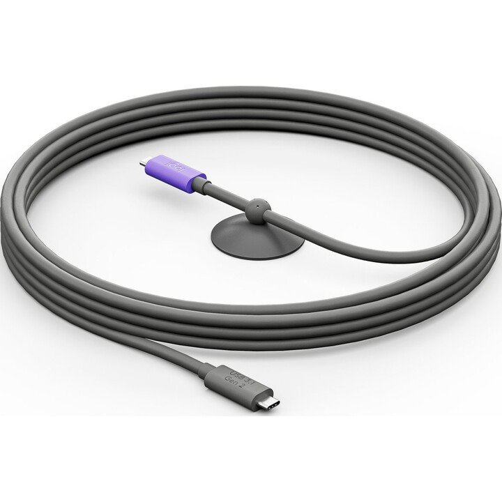 Cable USB activo Logitech Meetup2 de 5 m USB 3.1 Gen2 USB-C