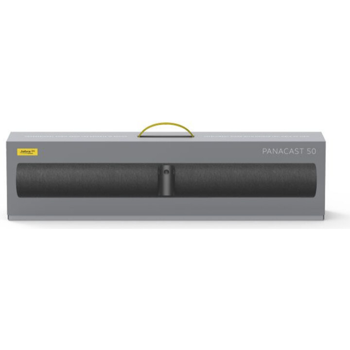 Jabra PanaCast 50, cargador UE, negro, garantía de 3 años, cámara 4K panorámica de 180° 8202-231