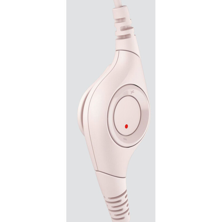Auriculares supraurales LOGITECH H390 con cable USB-A, color rosa