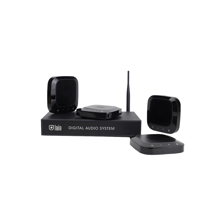 Laia Cute (tpq22) T-pod Quad 22, Sistema De Audio Usb Con 4 Micrófonos Wifi De Sobremesa. Funciones Avanzadas De Integración Con