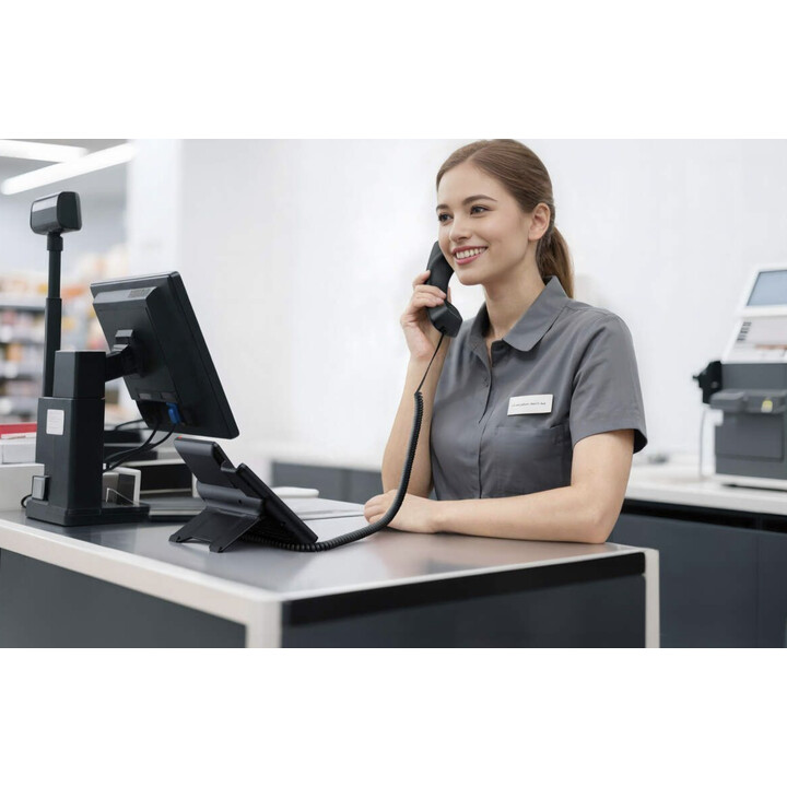Telefone IP Yealink T73W Preto LCD WiFi