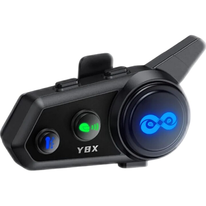 Intercomunicador para moto Y8X Mesh de 8 condutores