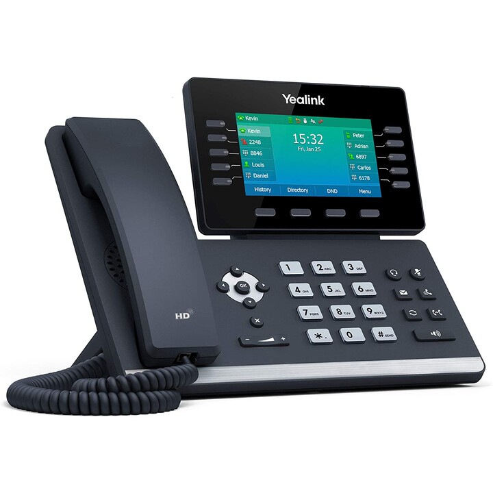 Yealink T54W Phone Design 16 SIP-Konten