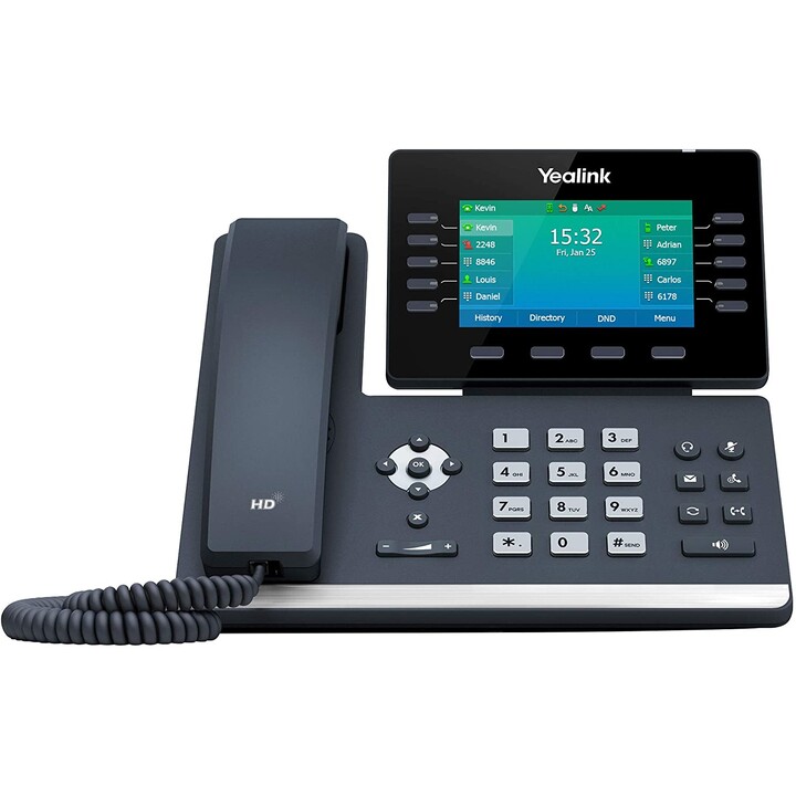 Yealink T54W Phone Design 16 SIP-Konten