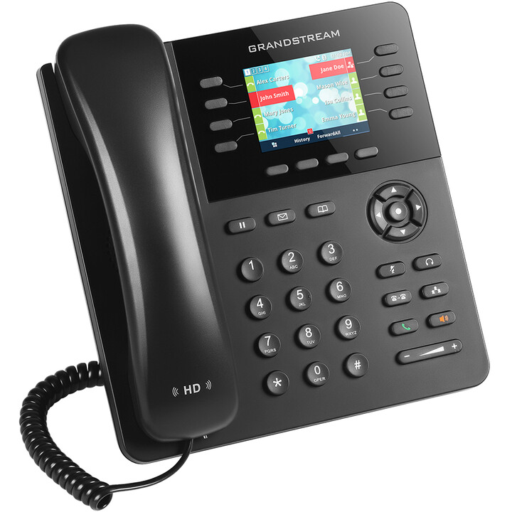 Grandstream GXP-2135 Telefoni IP con PoE Nero