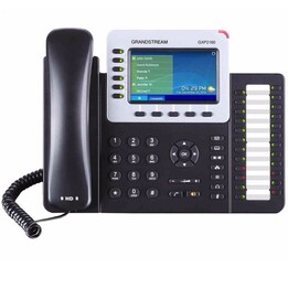Telefone IP Grandstream GXP-2160 com PoE preto