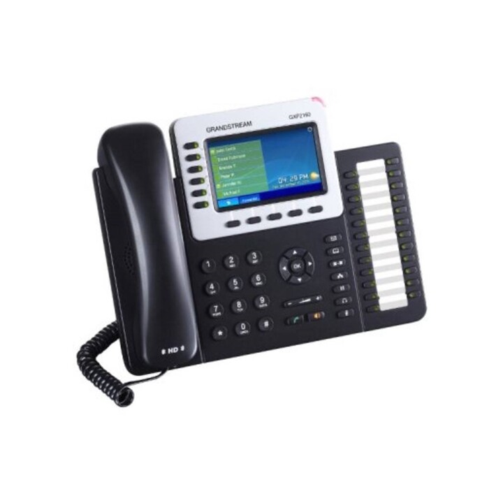 Telefone IP Grandstream GXP-2160 com PoE preto