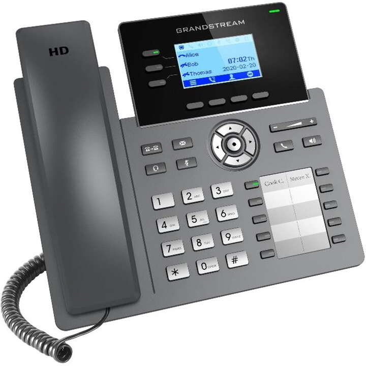 Grandstream SIP GRP-2604P Teléfono IP de grado de operador (con POE)