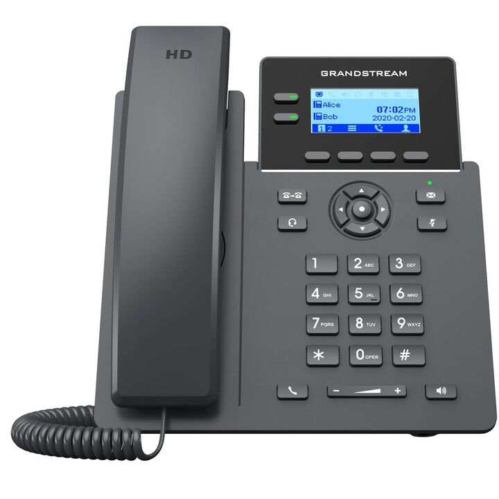 Grandstream SIP GRP-2602P IP + POE Schwarz