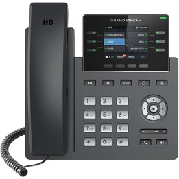 Telefono IP Grandstream Networks GRP2613 Nero 6 linee TFT